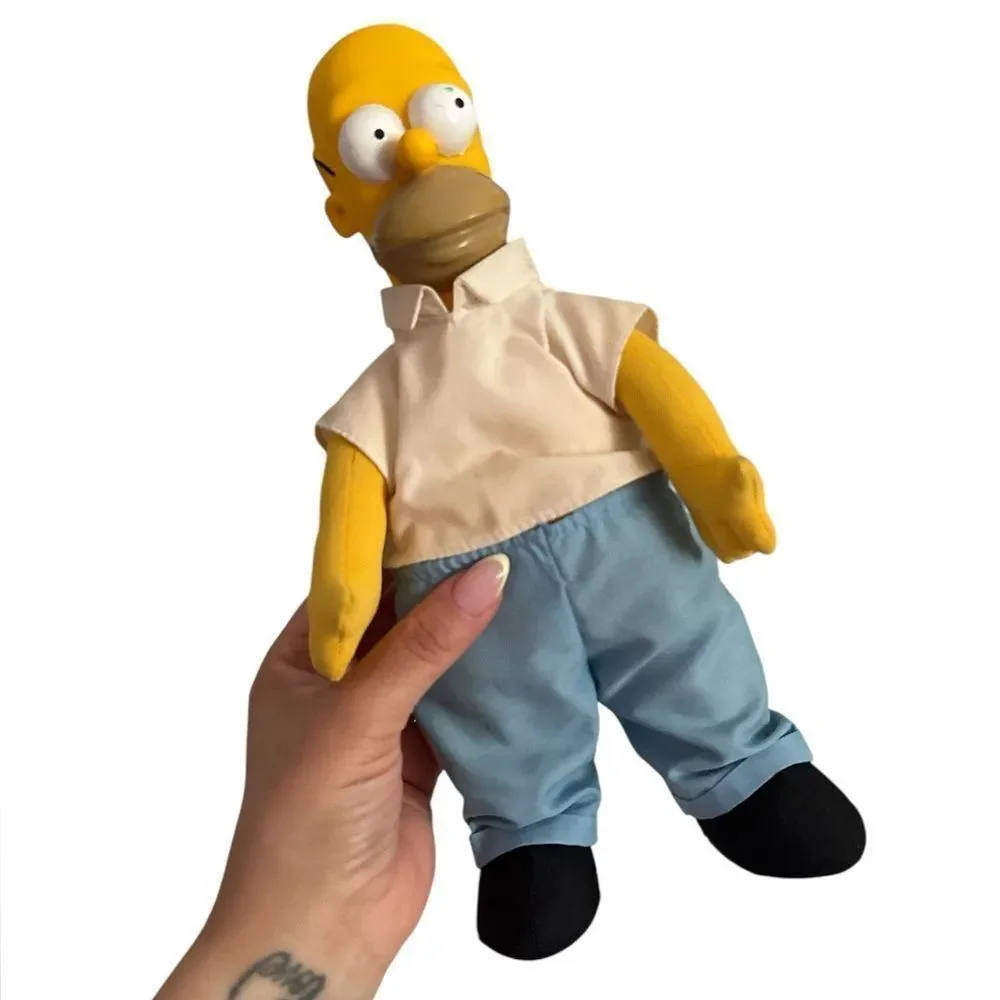 VTG. 1990 THE SIMPSON FAMILY DOLLS COMPLETE EUC